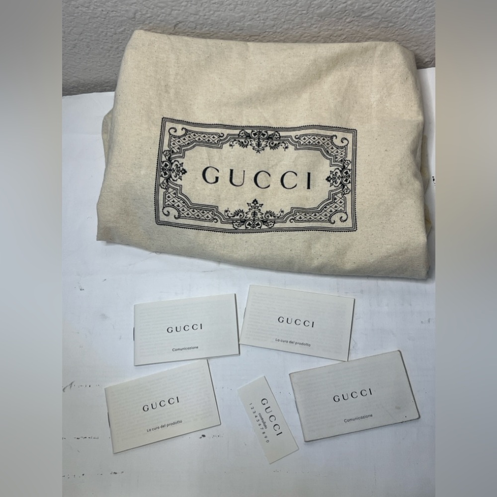 GUCCI DIONYSUS LIMITED EDITION BEIGE GG TOP HANDLE SHOULDER BAG - Picture 10 of 16